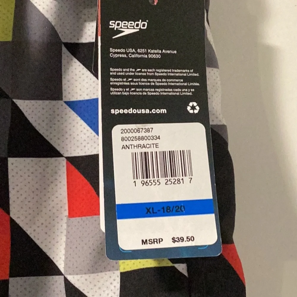 Speedo print redondo